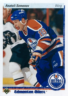 1990-91 Upper Deck #405 Anatoli Semenov