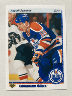 1990-91 Upper Deck #405 Anatoli Semenov