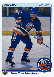 1990-91 Upper Deck #407 Derek King
