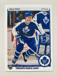 1990-91 Upper Deck #413 Dave Ellett