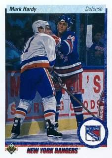 1990-91 Upper Deck #416 Mark Hardy