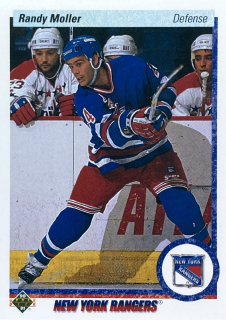 1990-91 Upper Deck #418 Randy Moller