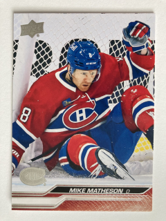 2023-24 UD Series 2 #344 Mike Matheson