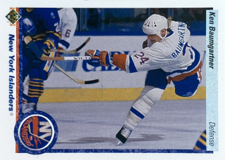 1990-91 Upper Deck #439 Ken Baumbartner