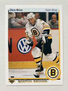1990-91 Upper Deck #442 Chris Nilan