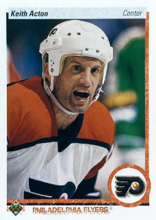 1990-91 Upper Deck #445 Keith Acton