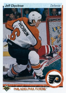 1990-91 Upper Deck #446 Jeff Chychrun