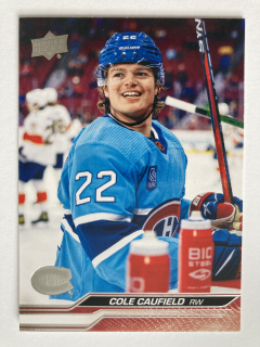 2023-24 UD Series 2 #347 Cole Caufield