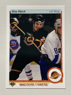 1990-91 Upper Deck #518 Gino Odjick