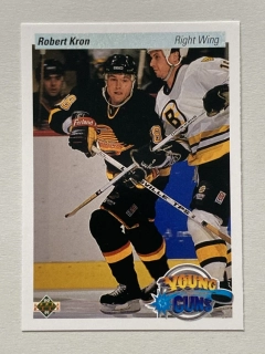 1990-91 Upper Deck #528 Robert Kron - YOUNG GUNS