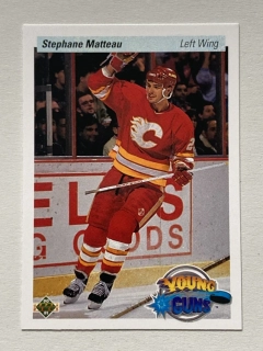 1990-91 Upper Deck #535 Stephane Matteau - YOUNG GUNS