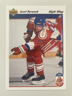 1991-92 Upper Deck #017 Josef Beránek - CANADA CUP