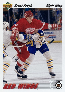1991-92 Upper Deck #373 Brent Fedyk