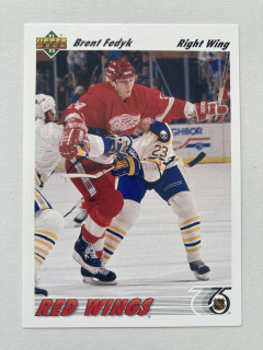1991-92 Upper Deck #373 Brent Fedyk