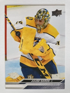 2023-24 UD Series 2 #354 Juuse Saros
