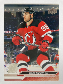 2023-24 UD Series 2 #357 Timo Meier