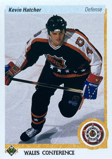 1990-91 Upper Deck #486 Kevin Hatcher - ALL STAR GAME