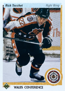 1990-91 Upper Deck #488 Rick Tocchet - ALL STAR GAME