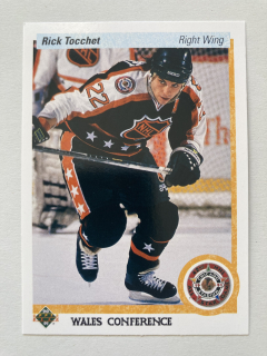 1990-91 Upper Deck #488 Rick Tocchet - ALL STAR GAME