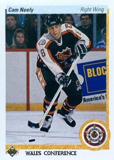 1990-91 Upper Deck #493 Cam Neely - ALL STAR GAME