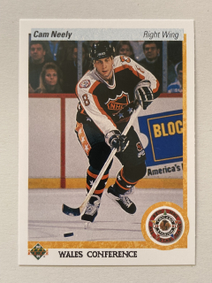 1990-91 Upper Deck #493 Cam Neely - ALL STAR GAME