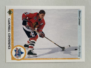 1990-91 Upper Deck #499 Steve Larmer - ALL STAR SKILLS