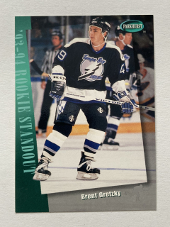 1994-95 Parkhurst #295 Brent Gretzky - '93-94 ROOKIE STANDOUT