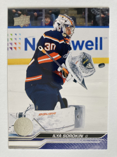 2023-24 UD Series 2 #367 Ilya Sorokin