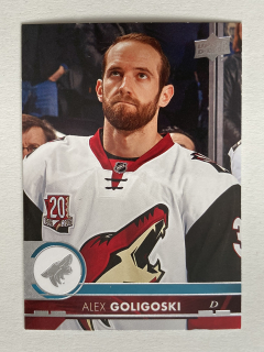 2017-18 UD Series 1 #007 Alex Goligoski