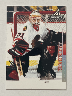 1997-98 Pinnacle #072 Jeff Hackett