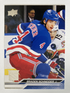2023-24 UD Series 2 #372 Braden Schneider