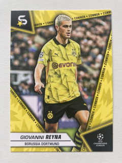 2023/24 Topps Superstars #029 Giovanni Reyna - COMMON [Borussia Dortmund]