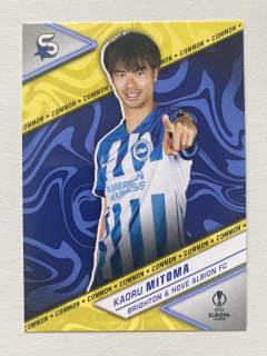 2023/24 Topps Superstars #033 Kaoru Mitoma - COMMON [Brighton & Hove Albion FC]