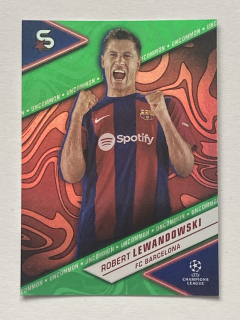 2023/24 Topps Superstars #046 Robert Lewandowski - UNCOMMON [FC Barcelona]