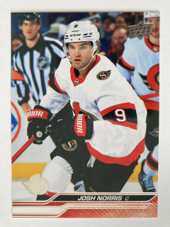 2023-24 UD Series 2 #379 Josh Norris