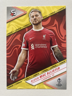 2023/24 Topps Superstars #081 Alexis Mac Allister - COMMON [Liverpool FC]