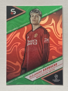 2023/24 Topps Superstars #099 Alejandro Garnacho - UNCOMMON [Manchester United]