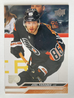 2023-24 UD Series 2 #380 Joel Farabee