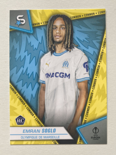 2023/24 Topps Superstars #110 Emran Soglo - COMMON [Olympique de Marseille]