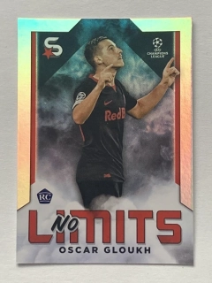 2023/24 Topps Superstars #NL-09 Oscar Gloukh - ROOKIE NO LIMITS [FC Salzburg]