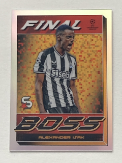 2023/24 Topps Superstars #FB-7 Alexander Isak - FINAL BOSS [Newcastle United]