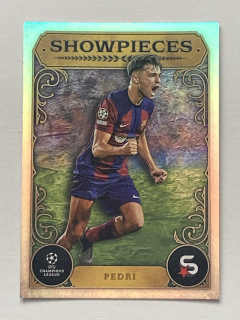 2023/24 Topps Superstars #SP-08 Pedri - SHOWPIECES [FC Barcelona]