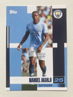 2024/25 Topps Manchester City #06 Manuel Akanji