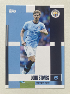 2024/25 Topps Manchester City #08 John Stones