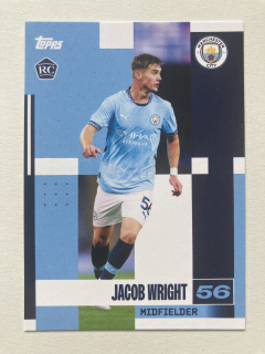 2024/25 Topps Manchester City #24 Jacob Wright