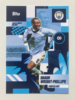 2024/25 Topps Manchester City #34 Shaun Whight-Phillips - BLUE & WHITE DELIGHT