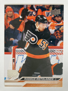 2023-24 UD Series 2 #384 Rasmus Ristolainen