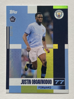 2024/25 Topps Manchester City #19 Justin Oboavwoduo - ROOKIE /199