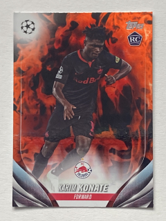2023/24 Topps UCC #030 Karim Konaté - ROOKIE INFERNO FOIL [FC Salzburg]