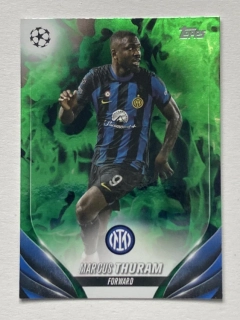 2023/24 Topps UCC #052 Marcus Thuram - GREEN INFERNO FOIL /125 [FC Internazionale Milano]